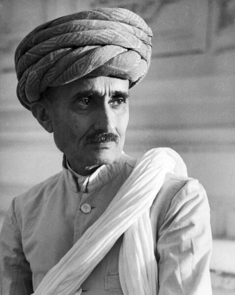 Портрет Бхавнагри Индии 1940-х годов    