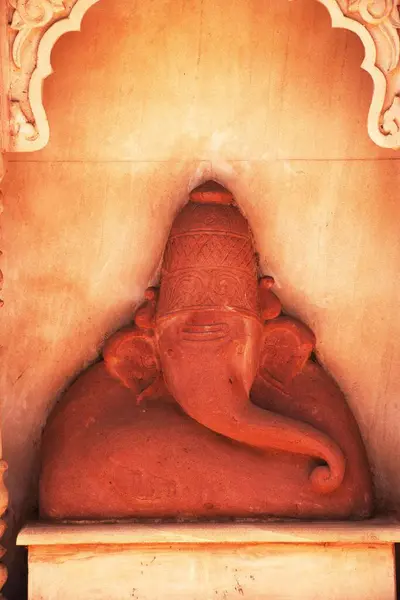 Stock image replica ballaleshwar pali ganesh statue Hedvi Ratnagiri Maharashtra India Asia