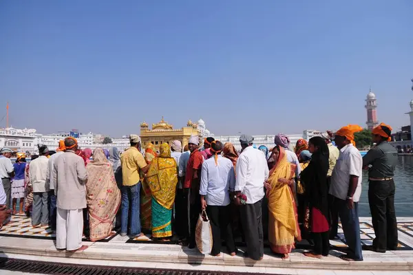 Altın Tapınak, Amritsar, Punjab, Hindistan, Asya 