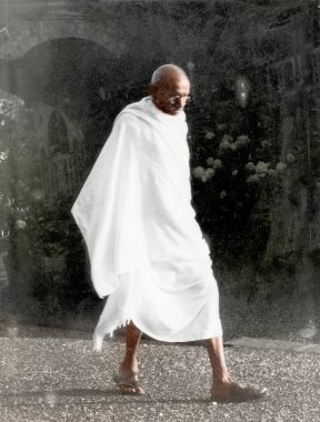 Mahatma Gandhi, panchgani, satara, maharashtra, Hindistan, Asya, 1944