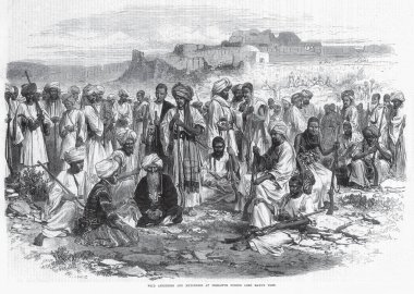 Kuzeybatı ve Kashmir, Peşaver 'deki lordların mayoları sırasında Pakistan' daki yabani korku ve khybereliler. 