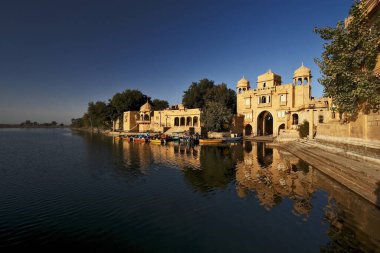 Gadsisar Gölü, Jaisalmer, Rajasthan, Hindistan