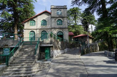 Kellog Kilisesi, Chakkar Yolu, Landour, Mussoorie, Uttarakhand, Hindistan, Asya