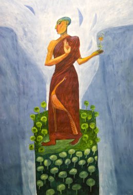 Suluboya resim doğada gezinen bir münzeviye özgüdür