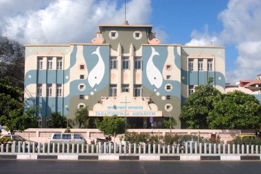 Taraporewala Akvaryumu 1951 'de inşa edildi, Charni Yolu, Bombay Mumbai, Maharashtra, Hindistan 
