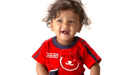 Güney Asyalı 10 aylık çocuk