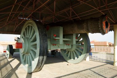 Cannon at Jaigarh fort ; Jaipur ; Rajasthan ; India clipart