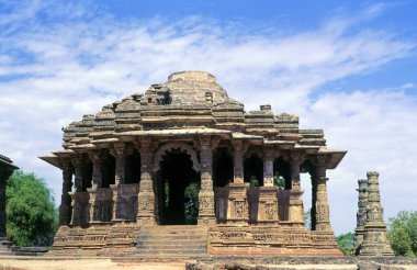 Sun Temple - 1027 A.D. , Modhera , Gujarat , India clipart