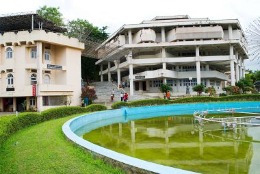 Kültür müzesi ve Sahitya sangeet natak bhawan in shrimant shankardeva kalakshetra, Guwhati, Assam, Hindistan 