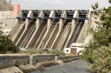 Hanuman Sagar barajı, Akola, Akot, Maharashtra, Hindistan