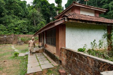 Devi Tapınağı, Köy, Karnataka, Hindistan, Asya 