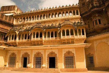 Mehrangarh kalesi; Jodhpur; Rajasthan; Hindistan