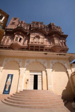 Chowk Sarayı Mehrangarh Fort Jodhpur Rajasthan Hindistan Asya