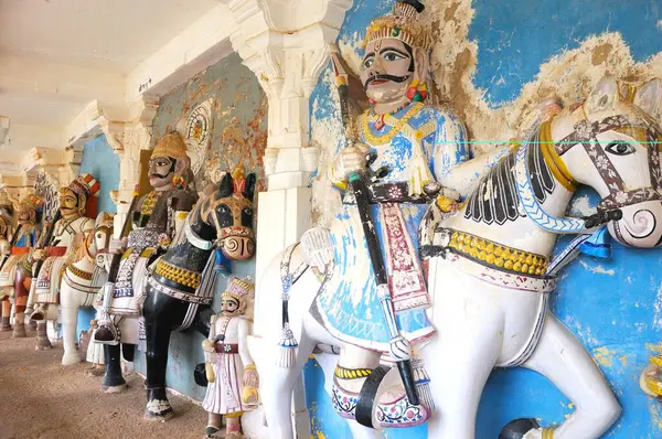 stock image Hall of gods, Mandore, Jodhpur, Rajasthan, India 