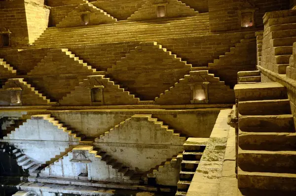 stock image stepwell jodhpur rajasthan India Asia 