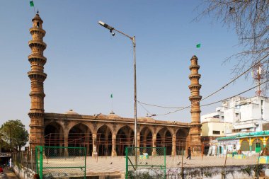 Şah Allumları Camii, Ahmedabad, Gujarat, Hindistan 