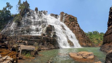 Tirathgarh şelaleleri, Jagdalpur, chhattisgarh, Hindistan