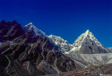 Pheriche, Nepal, Asya yakınlarındaki dağlar