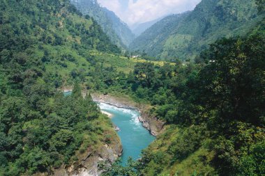 Ram Ganga, Thal, uttaranchal, Hindistan 