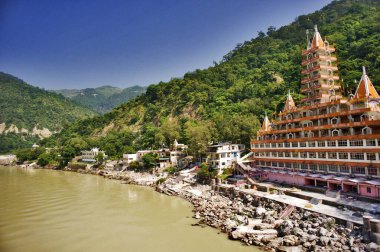 Rishikesh Tapınağı dehradun uttarakhand Hindistan Asya 