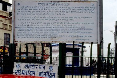 Bhai Matidas ve Bhai Satidas, Hindistan 