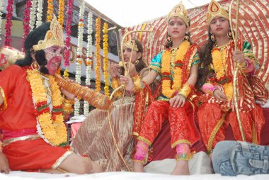 Ramnavmi festival alayı, Jodhpur, Rajasthan, Hindistan 