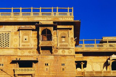 Şehir Sarayı, Jaisalmer Kalesi, Rajasthan, Hindistan