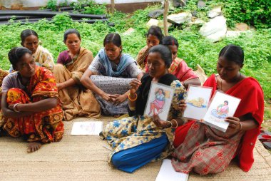 Doğum eğitimi, Chakradharpur, Jharkhand, Hindistan   