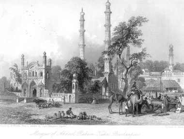 Abdool Rahim Khan Camii, Boorhanpoor, Hindistan 