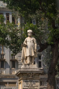 Nusserwanji Maneckji Petit heykeli, Mumbai, Maharashtra, Hindistan, Asya 