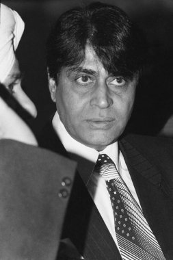 Hint eski klasik 1980 'ler siyah beyaz Bollywood sineması Hintli film oyuncusu, Rajendra Kumar, Hintli aktör. 