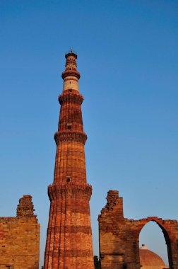 Kutub Minar Delhi Hindistan Asya