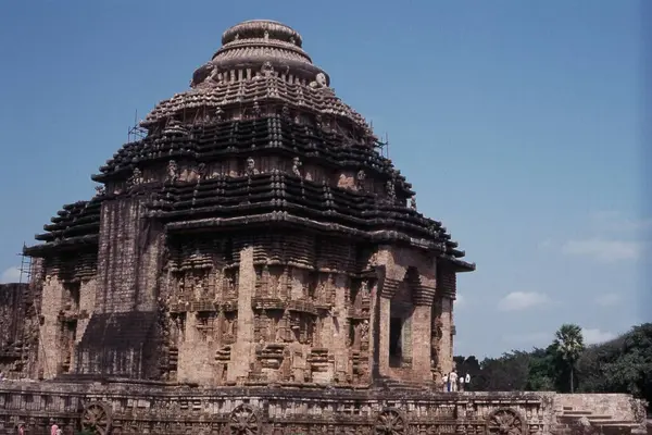 Side View Konark Sun Temple Orissa India — Stock Photo, Image