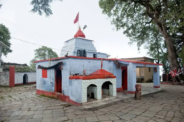 stock image Shyahi devi temple near sitlakhet in uttarakhand India Asia