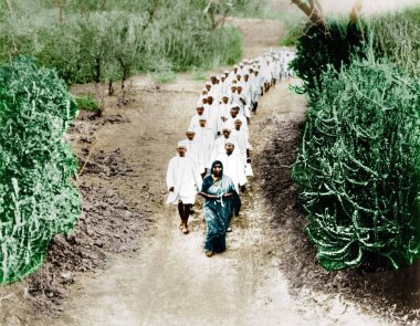 Sarojini Naidu Salt Satyagraha, Hindistan, Asya, Nisan 1930 