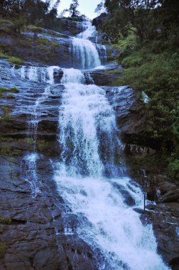 Kuthumkal Waterfalls, Munnar, Kerala, India, Asia clipart