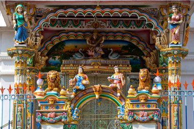 Bijapur 'daki Jain tapınağı; Karnataka; Hindistan