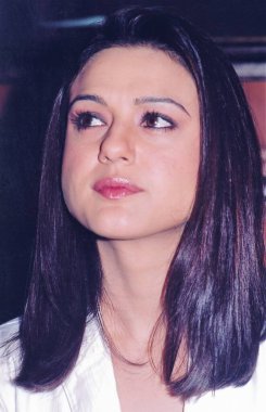 Hint Bollywood oyuncusu Preity Zinta, Hindistan, Asya 