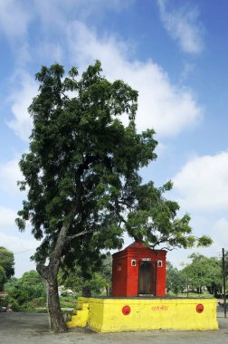 Küçük shani dev tapınağı, kankaleshwar, beed, maharashtra, Hindistan, Asya 