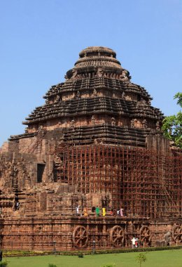 Orrisa Hindistan 'daki Güneş Tapınağı