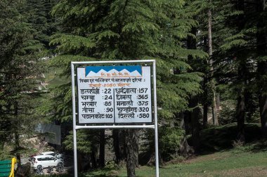 Chamba 'daki Khajjiar Tepesi İstasyonu, Himachal Pradesh, Hindistan, Asya 