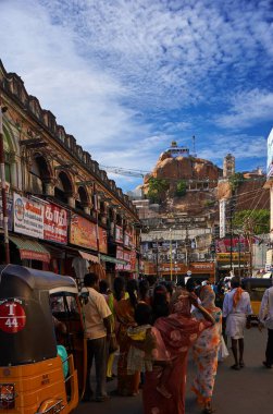 Rockfort temple complex temple, tamil nadu, india, asia  clipart