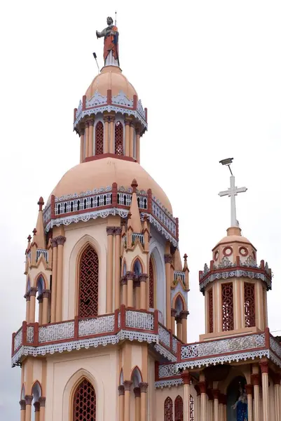 stock image St. Marys Marth Mariam Forane church built in 105 A.D.in Kuravilangad located in Kottayam district of Kerala, India 