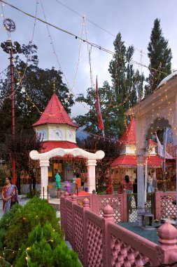 Naina devi temple, Nainital, Uttaranchal Uttarakhand, India  clipart