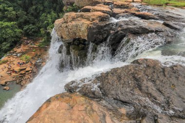 Teerathgarh falls, bastar, chhattisgarh, india, asia clipart