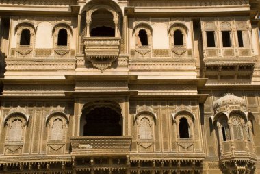 Patwon ki haveli Jaisalmer, Rajasthan, Hindistan 'da 