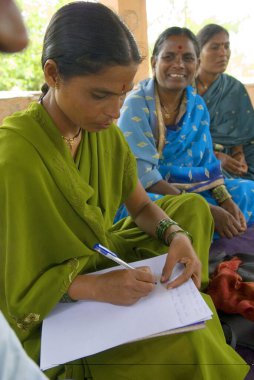 Kadınlar buluşması; Marathwada; Maharashtra; Hindistan