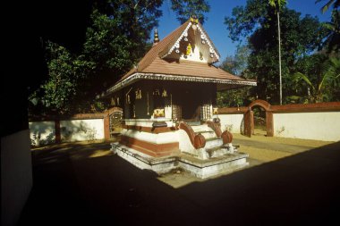 Mangeshi Hindu Temple , Goa , India clipart