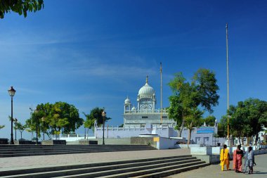Banda ghat gurudwara, nanded, Maharashtra, Hindistan, Asya 