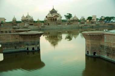 Kusum sarovar kund, mathura, uttar pradesh, Hindistan, Asya 